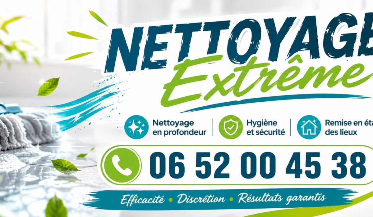 Équipe spécialisée en nettoyage extrême à Cosne-d'Allier pour logements insalubres, syndrome de Diogène, débarras et désinfection professionnelle.