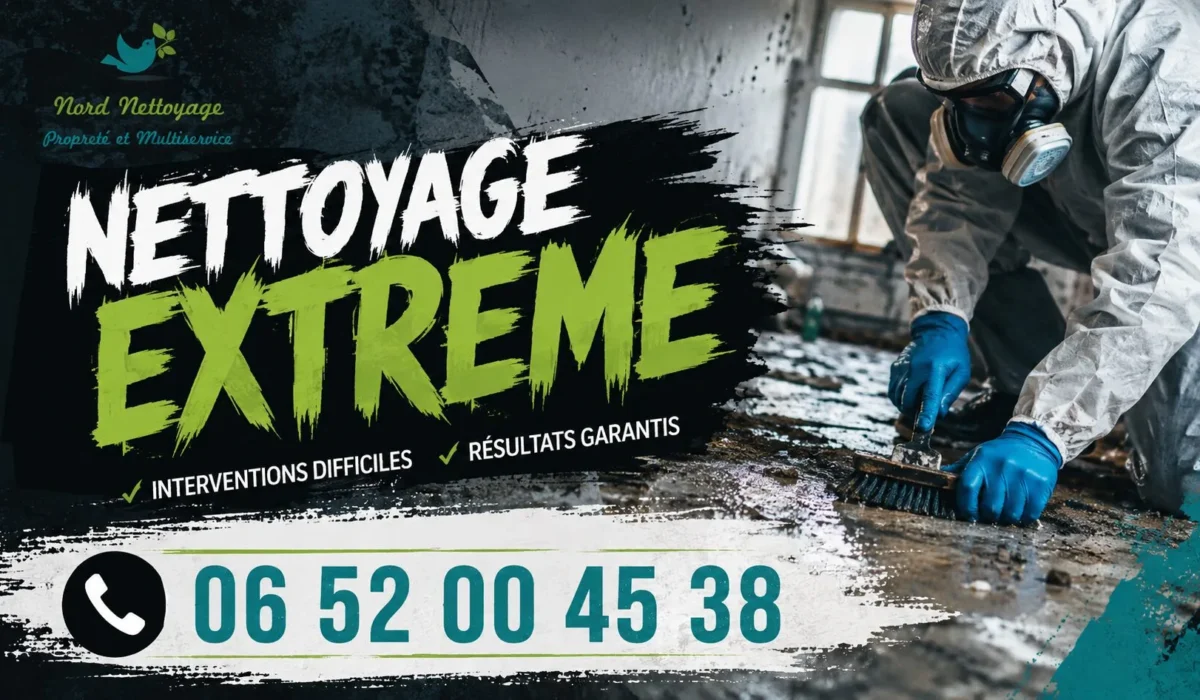 Coubron : nos prestations de nettoyage extrême