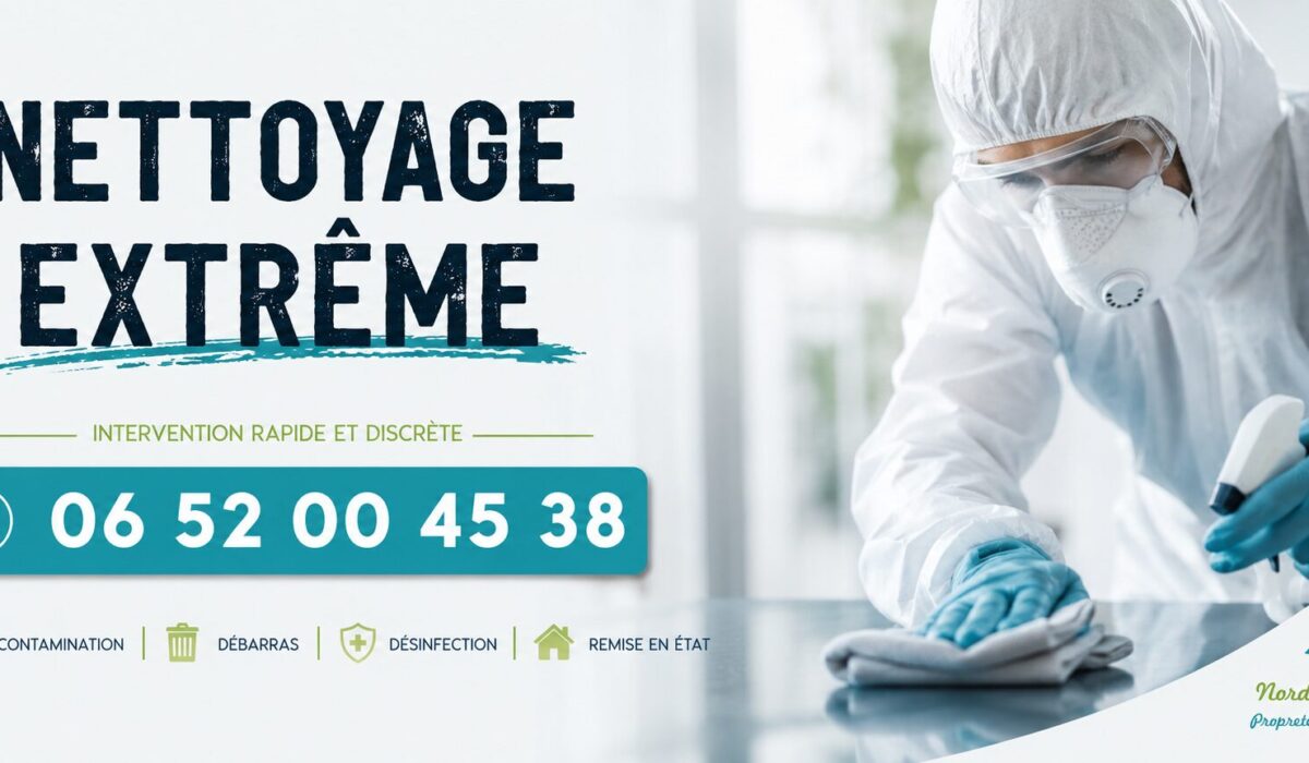 Service de nettoyage extrême à Courbevoie avec désinfection, débarras et assainissement de logements insalubres