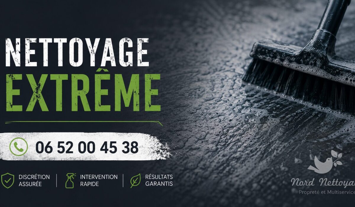 Entreprise de nettoyage extrême à Courcouronnes avec intervention rapide pour logements insalubres, syndrome de Diogène, débarras et désinfection.