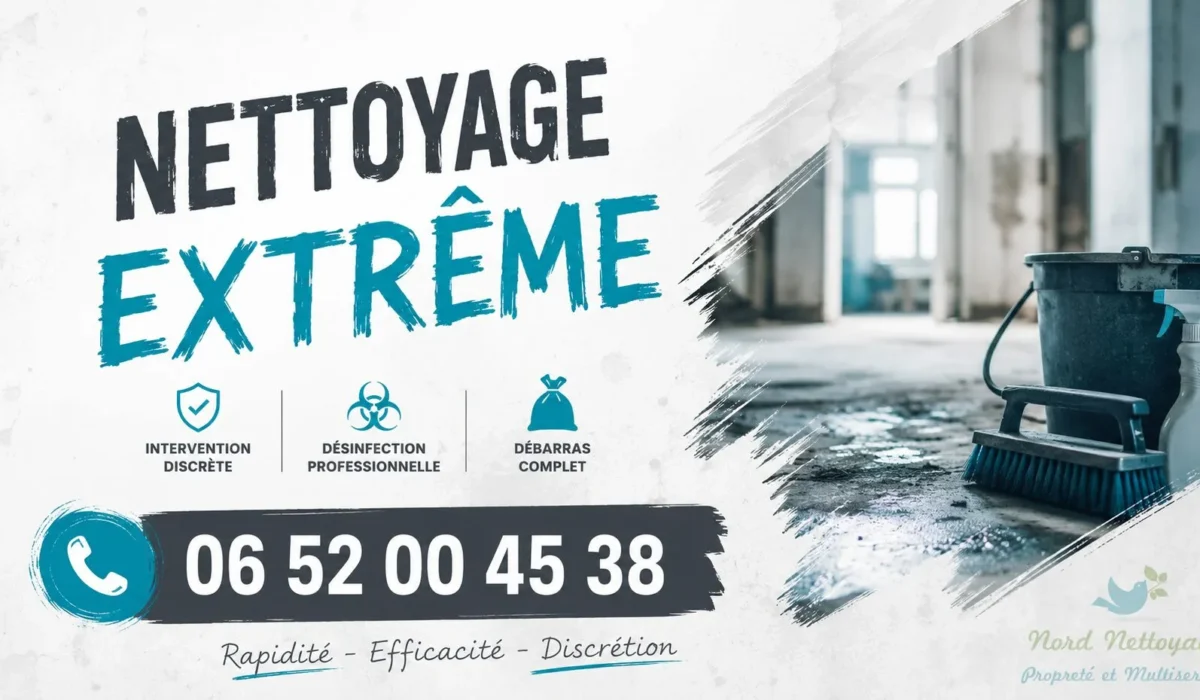 Courdimanche : nos prestations de nettoyage extrême