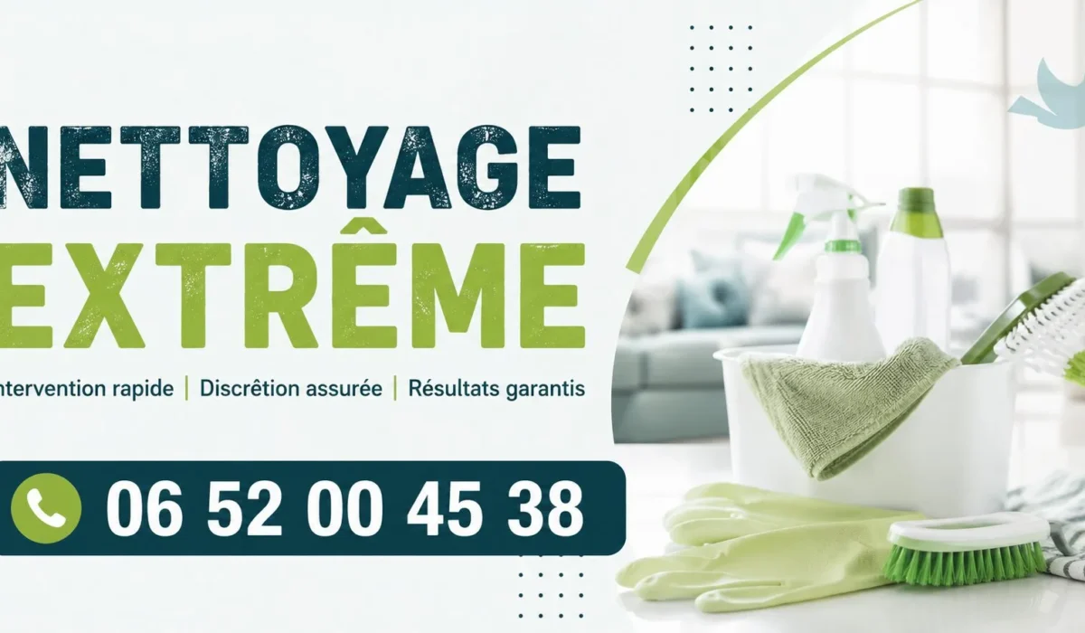 Courtry : nos prestations de nettoyage extrême