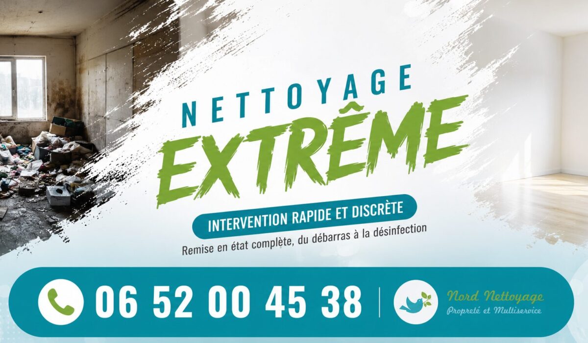 Nettoyage extrême à Crémieu après syndrome de Diogène, décès, sinistre ou logement insalubre.
