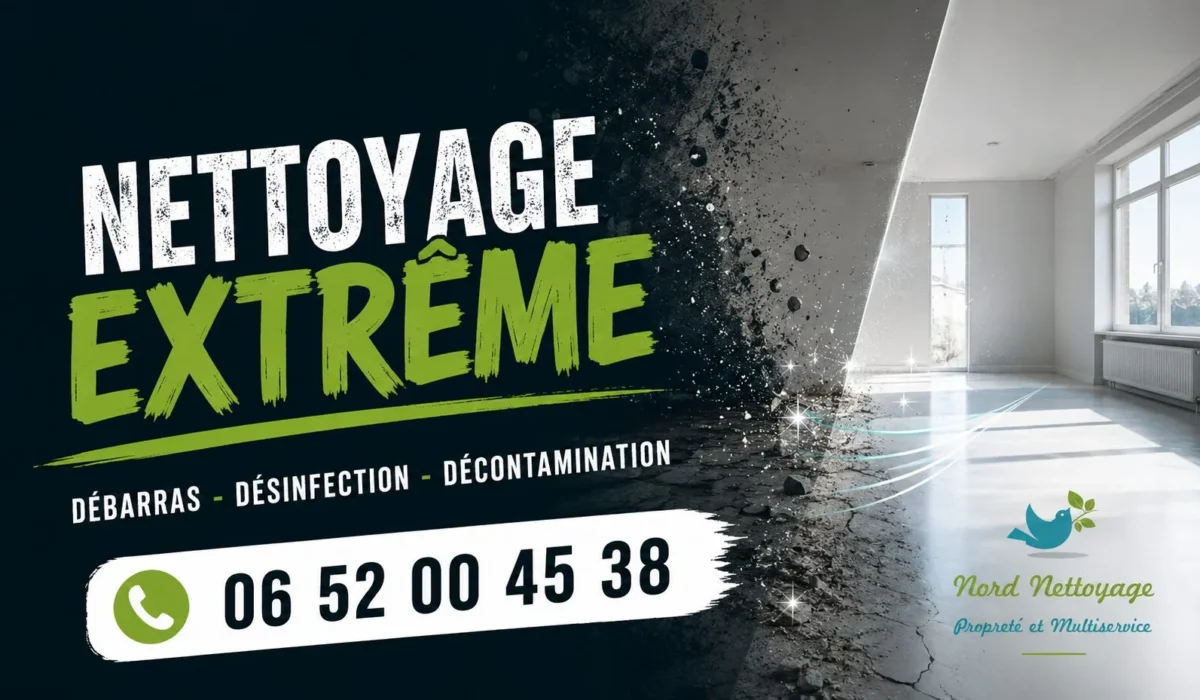 Crespin : nos prestations de nettoyage extrême