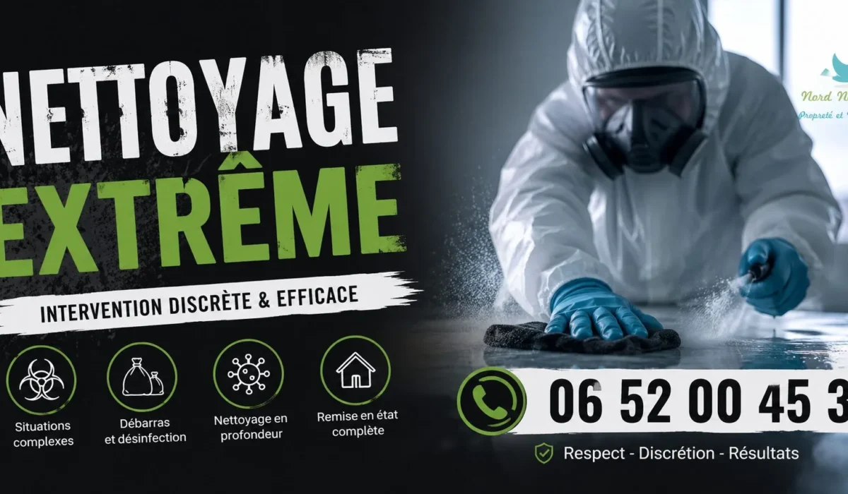 Crissey : nos prestations de nettoyage extrême