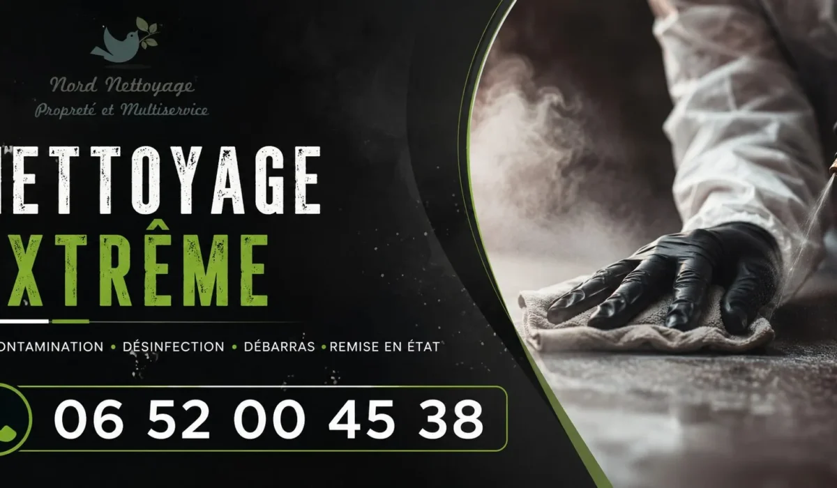 Crouy : nos prestations de nettoyage extrême