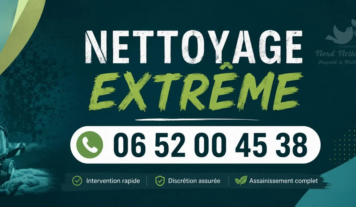Cuincy : nos prestations de nettoyage extrême