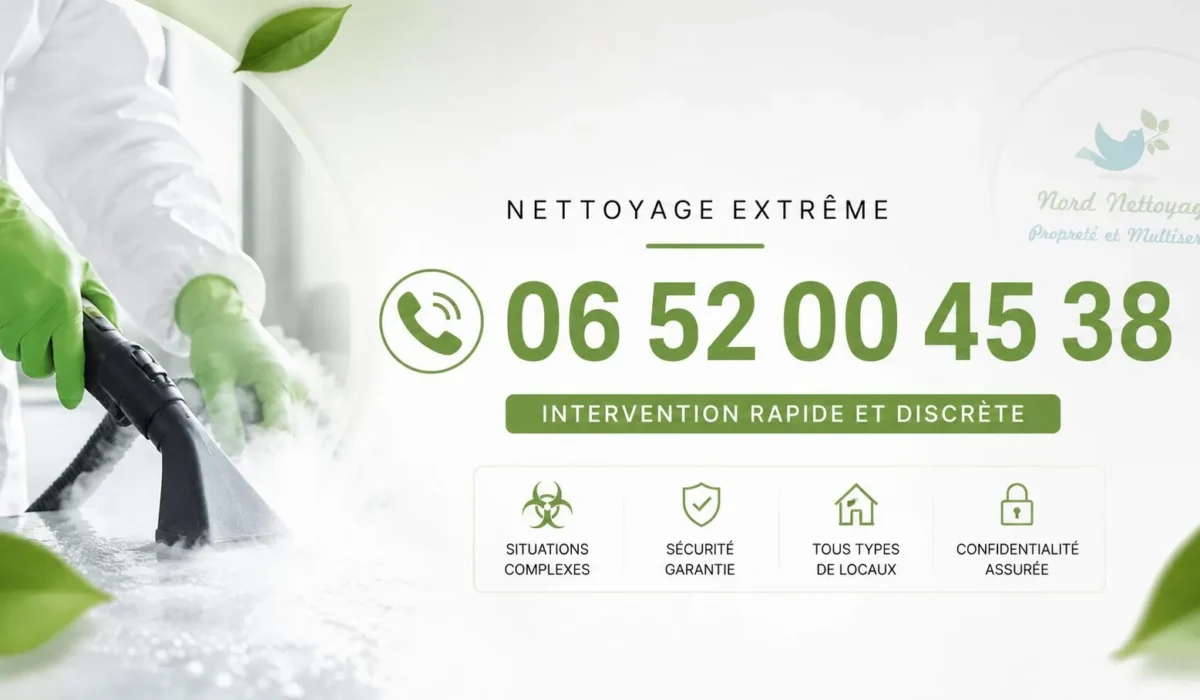 Dainville : nos prestations de nettoyage extrême