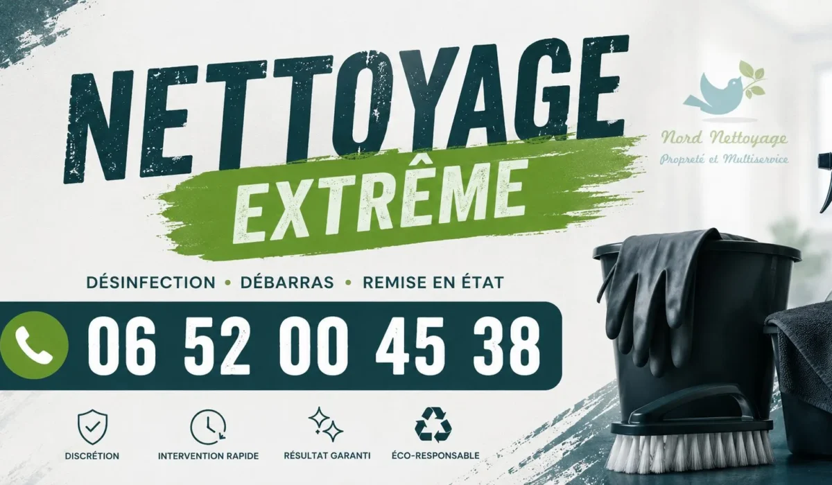 Domont : nos prestations de nettoyage extrême