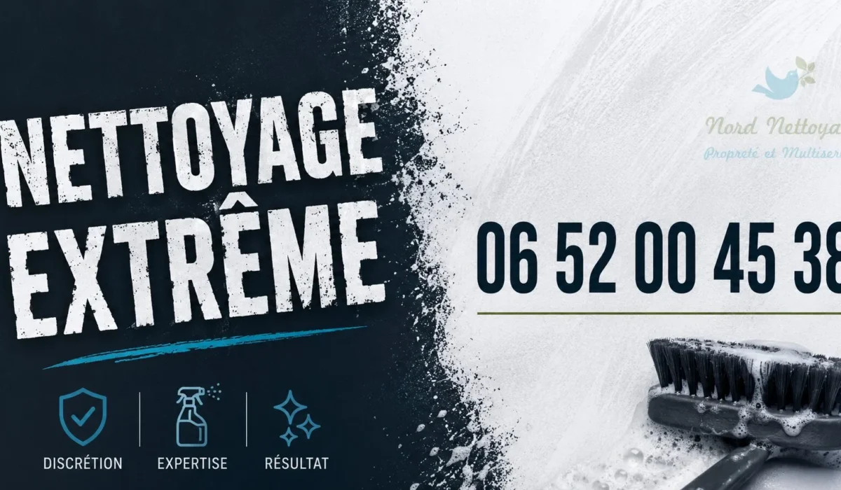 Doullens : nos prestations de nettoyage extrême