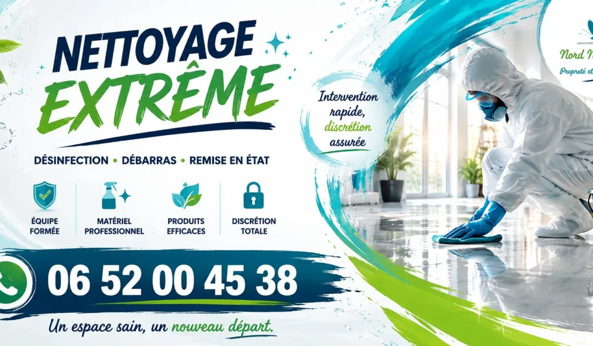Dourdan : nos prestations de nettoyage extrême