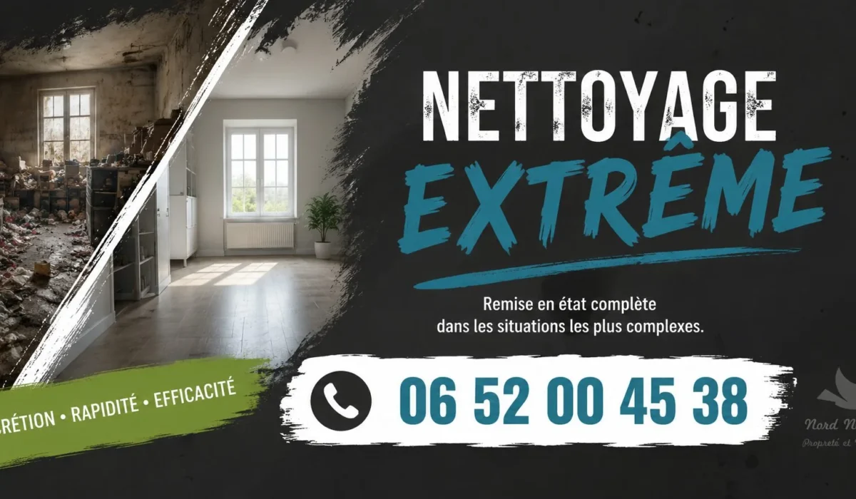 Ecaillon : nos prestations de nettoyage extrême