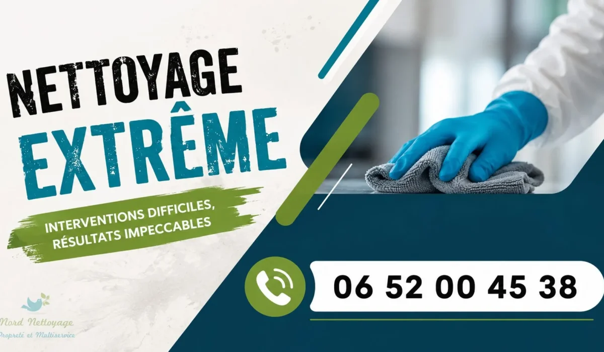 Ecueles : nos prestations de nettoyage extrême