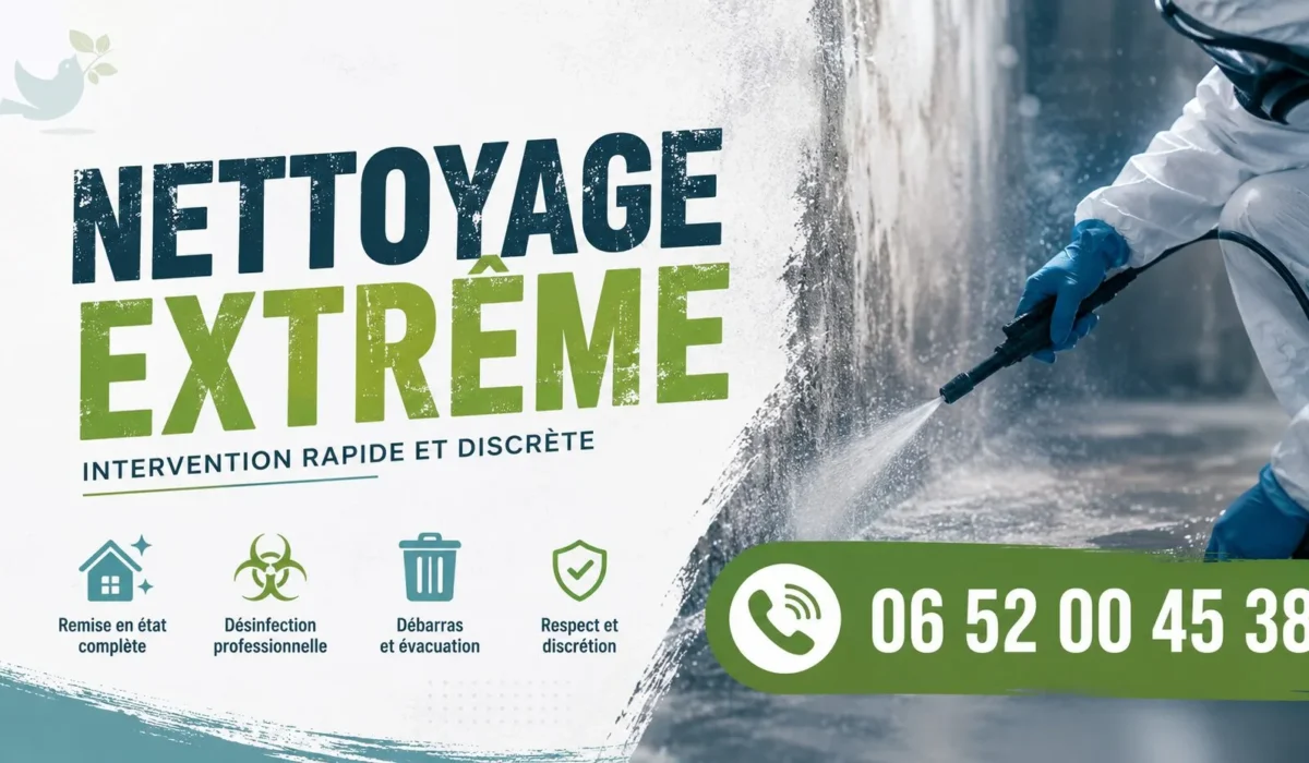 Egly : nos prestations de nettoyage extrême
