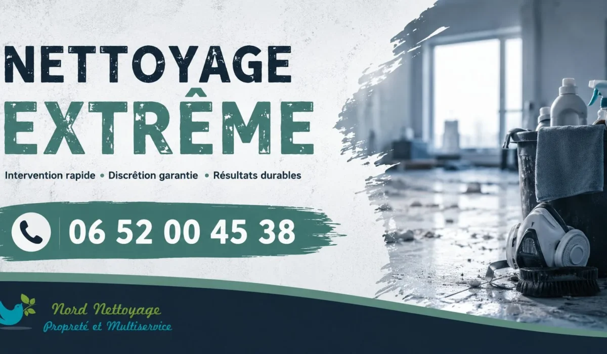 Enghien-les-Bains : nos prestations de nettoyage extrême