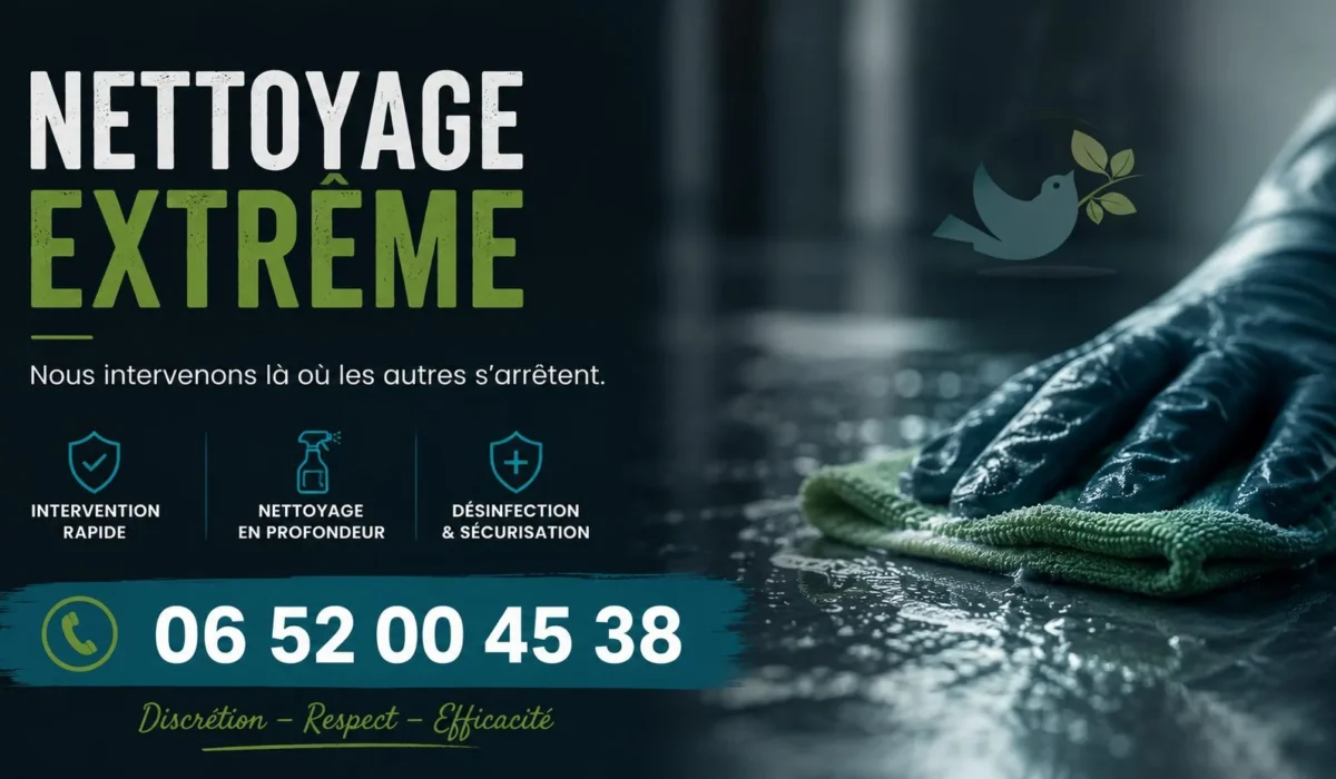 Épinac : nos prestations de nettoyage extrême