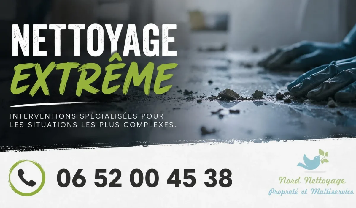 Epône : nos prestations de nettoyage extrême