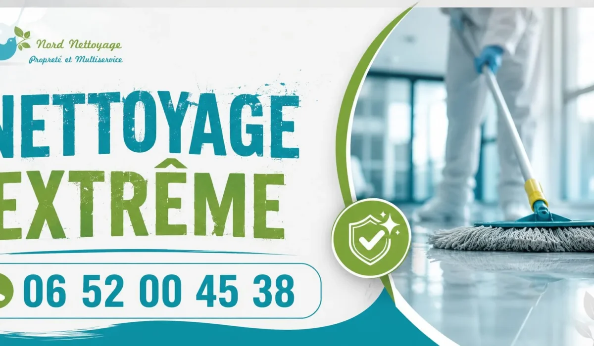 Escaudain : nos prestations de nettoyage extrême