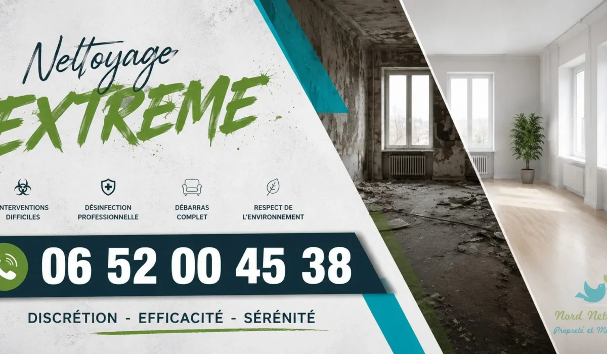 Estaires : nos prestations de nettoyage extrême