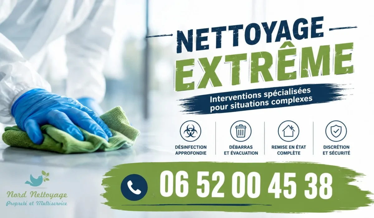 Étréchy : nos prestations de nettoyage extrême