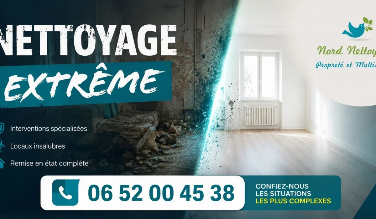 Evin-Malmaison : nos prestations de nettoyage extrême