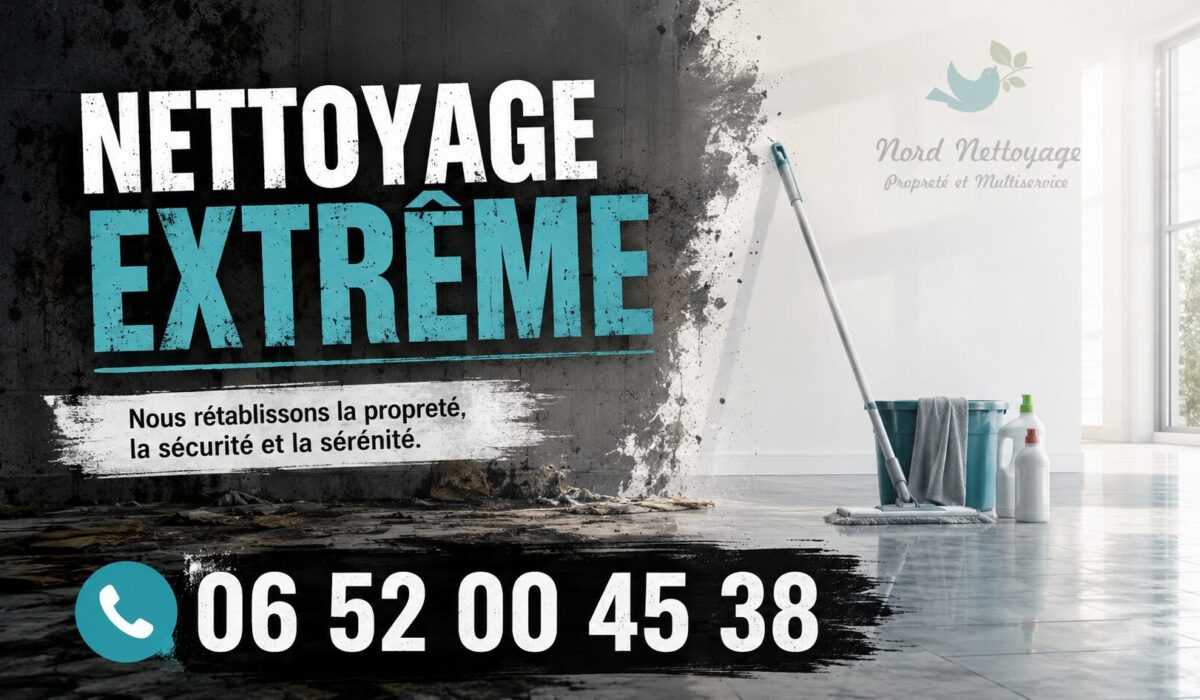 Intervention de remise en état après insalubrité à Eyzin-Pinet avec service professionnel de nettoyage intensif.