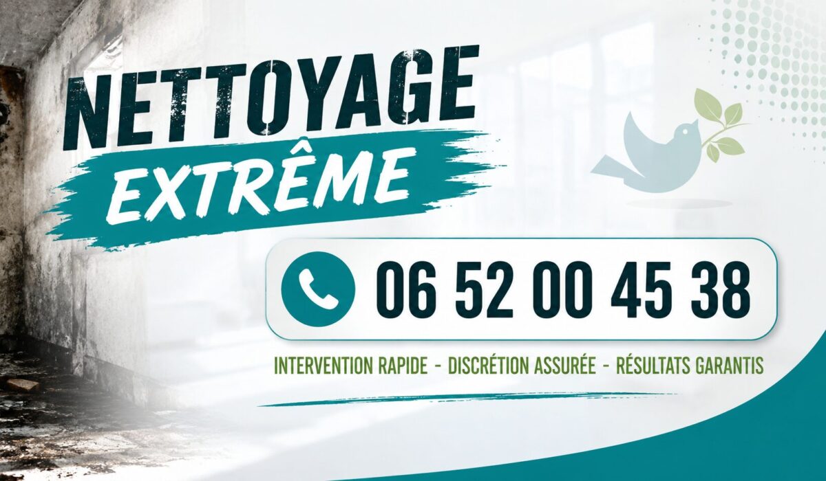 Nettoyage extrême à Feillens avec intervention rapide pour logements insalubres, après sinistre et remise en état complète.