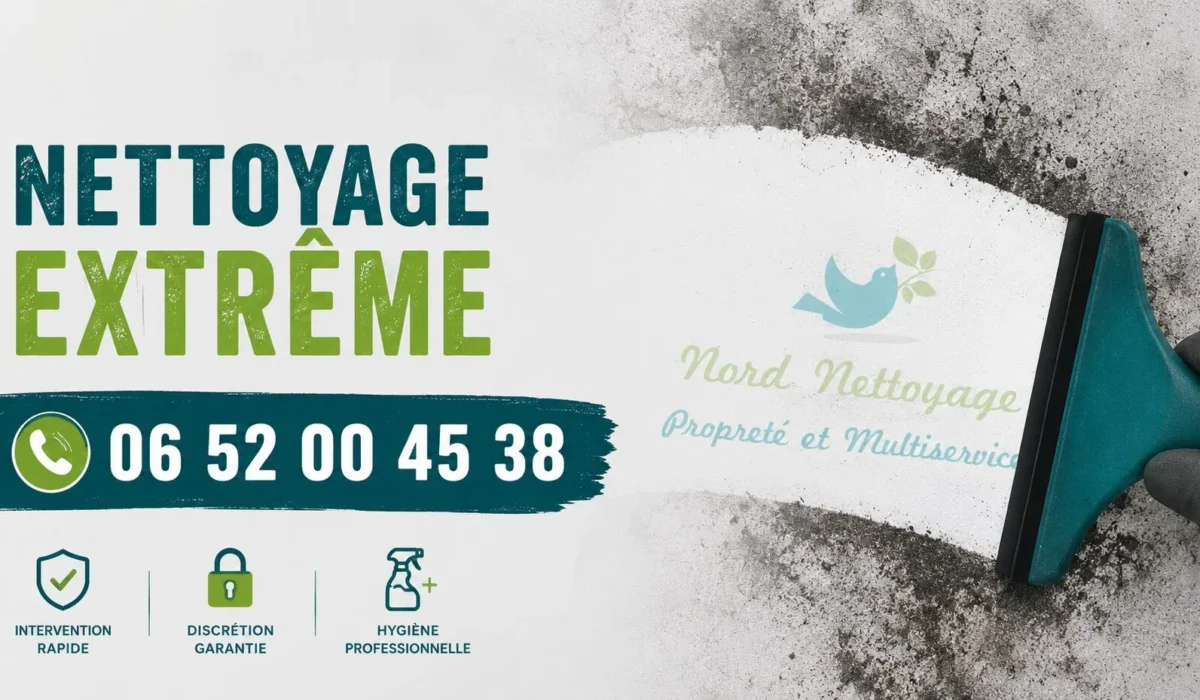 Fleurbaix : nos prestations de nettoyage extrême