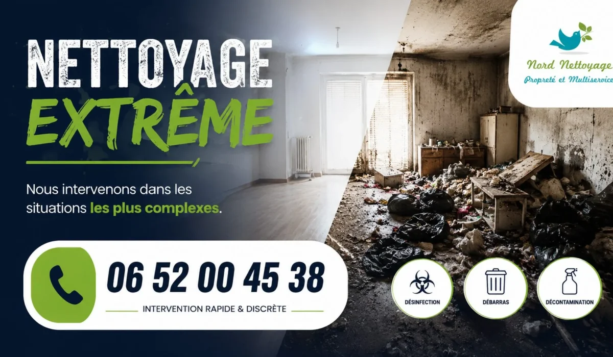 Flins-sur-Seine : nos prestations de nettoyage extrême