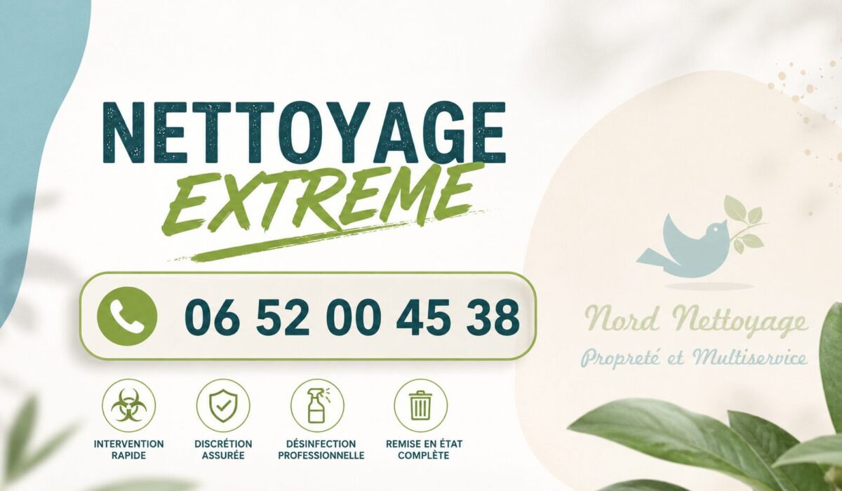 Service de nettoyage extrême à Fontenay-aux-Roses avec remise en état de logements insalubres, débarras, désinfection et assainissement complet.