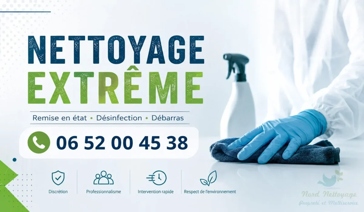 Freneuse : nos prestations de nettoyage extrême