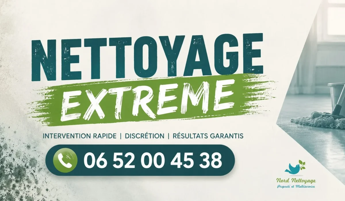 Fresnes-sur-Escaut : nos prestations de nettoyage extrême