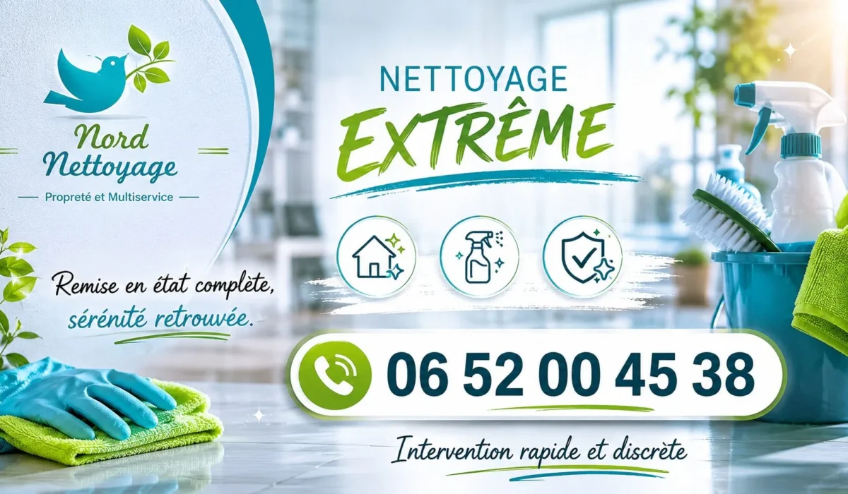 Fresnoy-le-Grand : nos prestations de nettoyage extrême