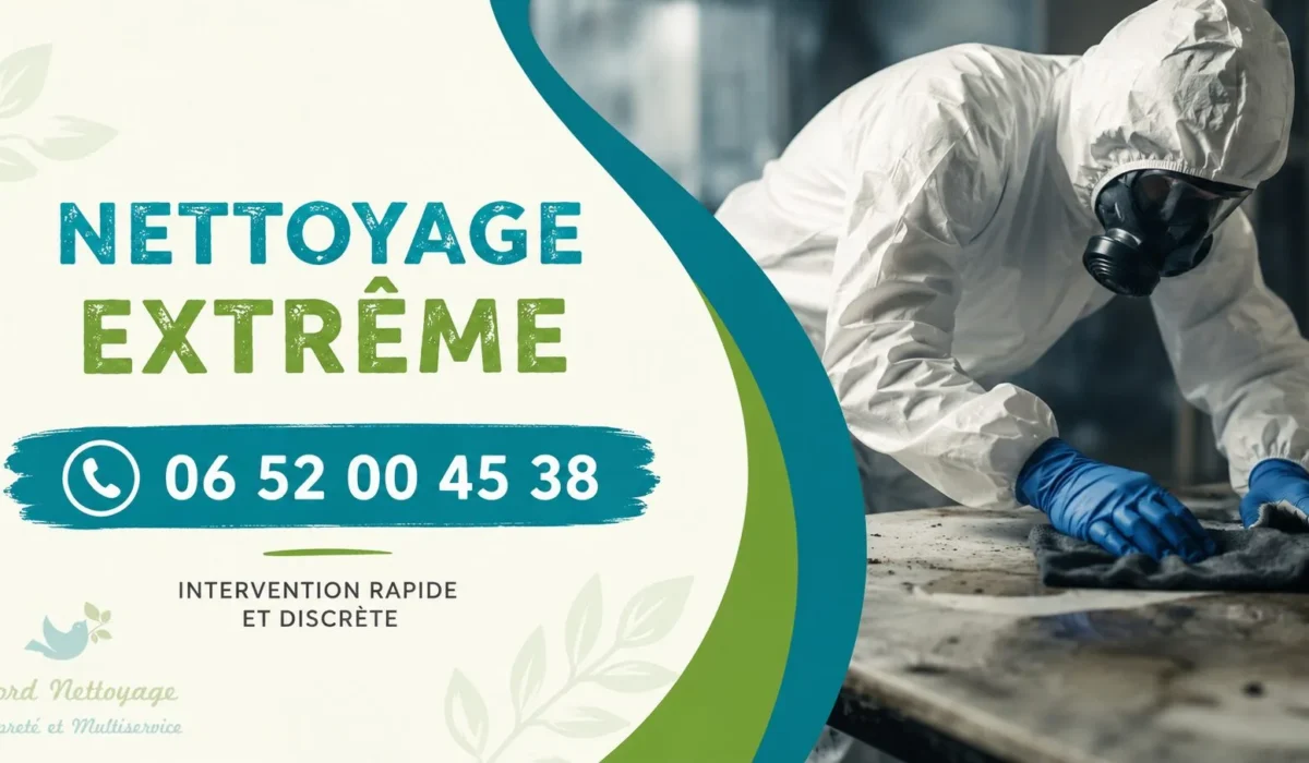 Frévent : nos prestations de nettoyage extrême