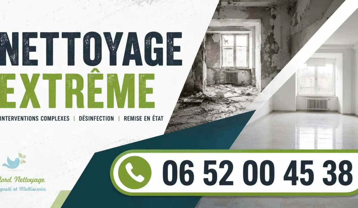 Gambais : nos prestations de nettoyage extrême