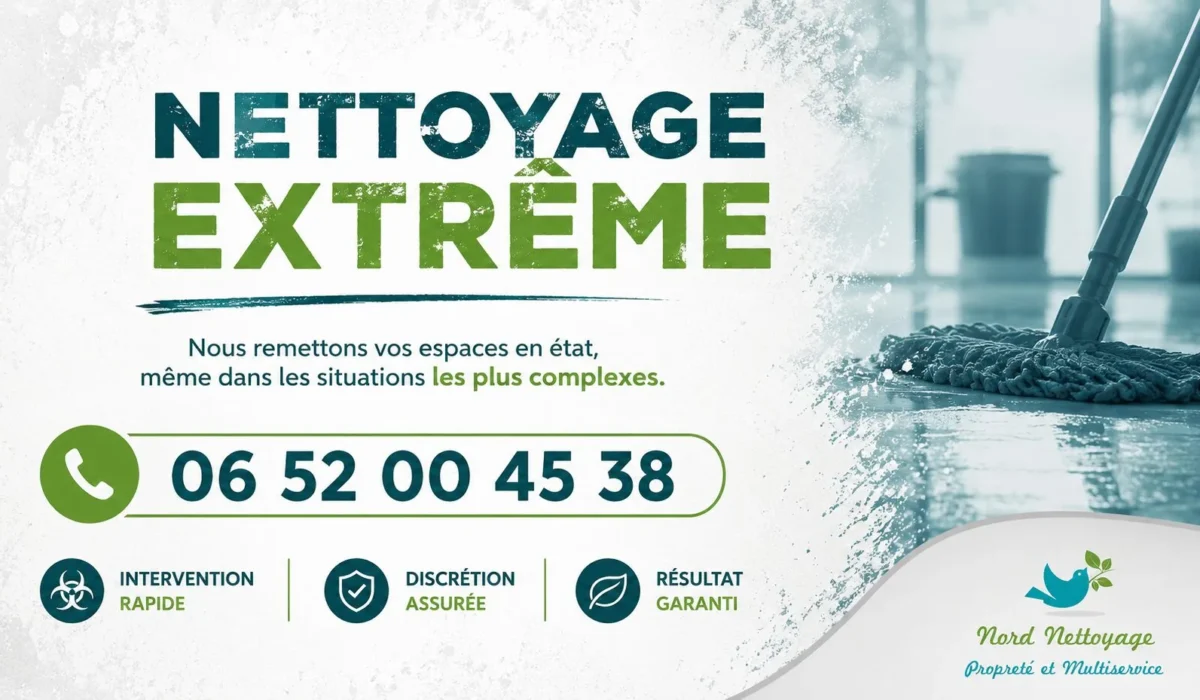 Garches : nos prestations de nettoyage extrême