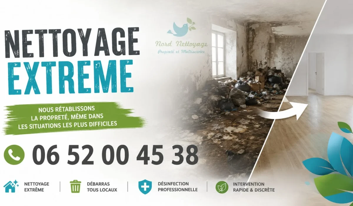 Gargenville : nos prestations de nettoyage extrême