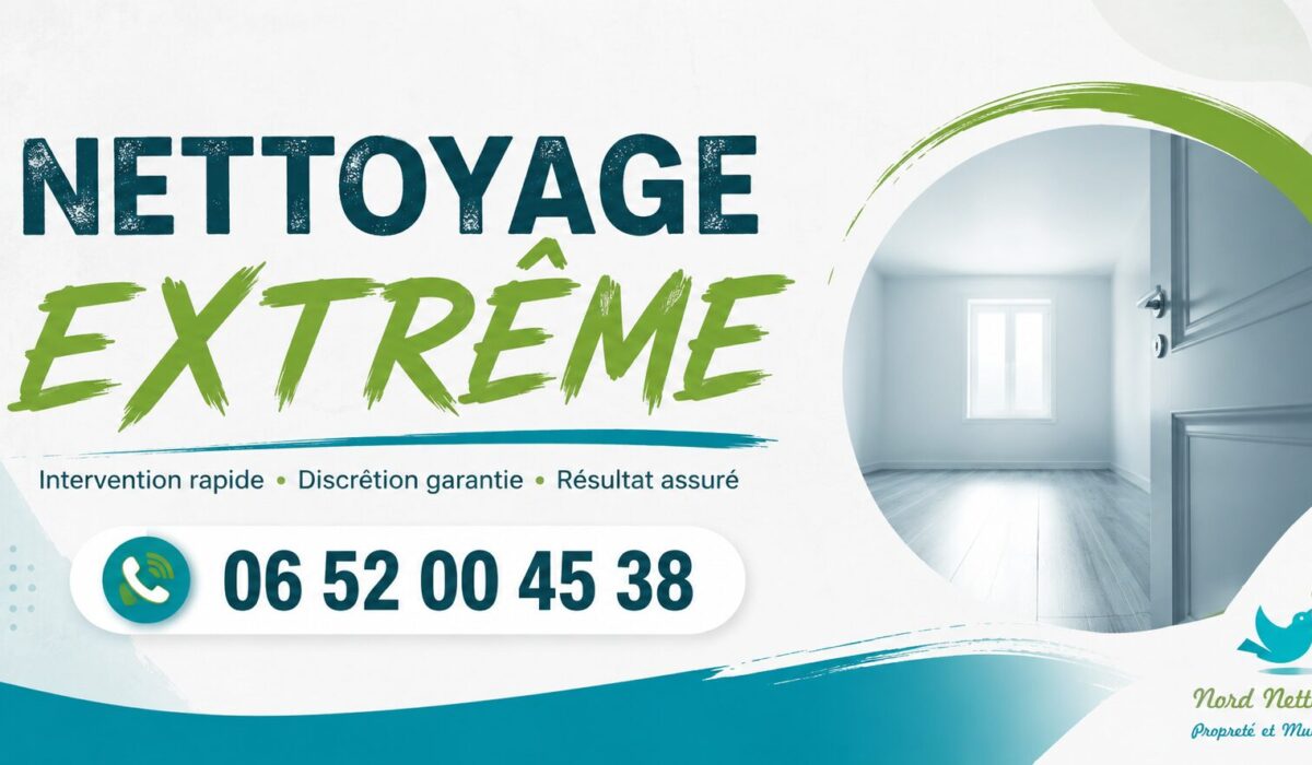 Nettoyage extrême à Goncelin – intervention professionnelle pour logements insalubres, syndrome de Diogène et débarras complet.