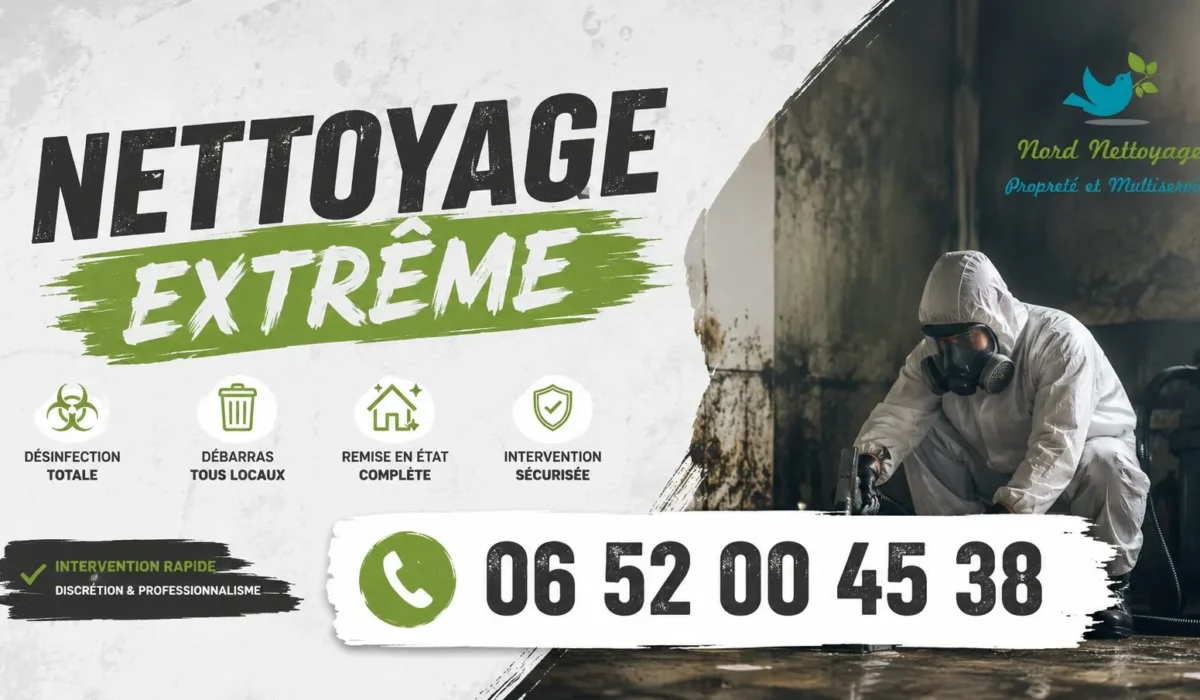 Grenay : nos prestations de nettoyage extrême