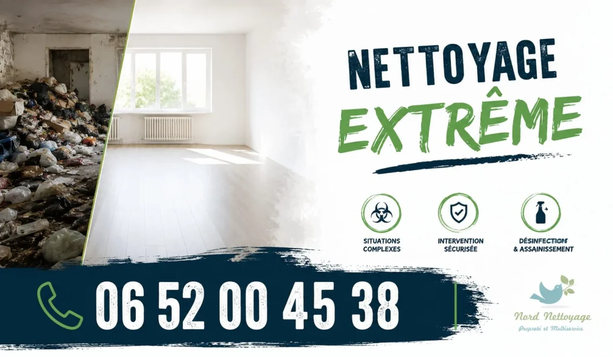 HAUTMONT : nos prestations de nettoyage extrême