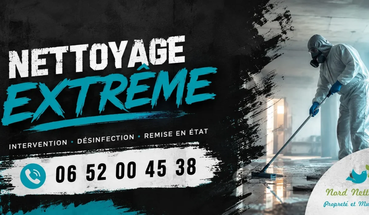 Hazebrouck : Nos prestations de nettoyage extrême