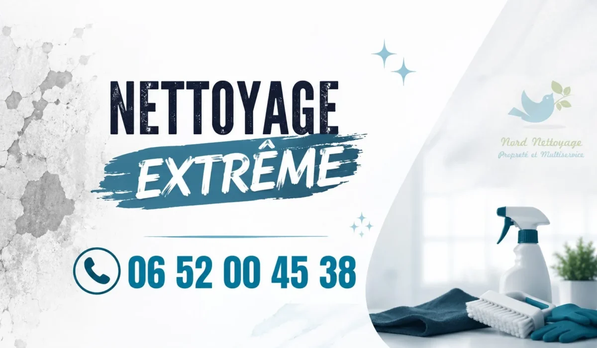 Hergnies : nos prestations de nettoyage extrême