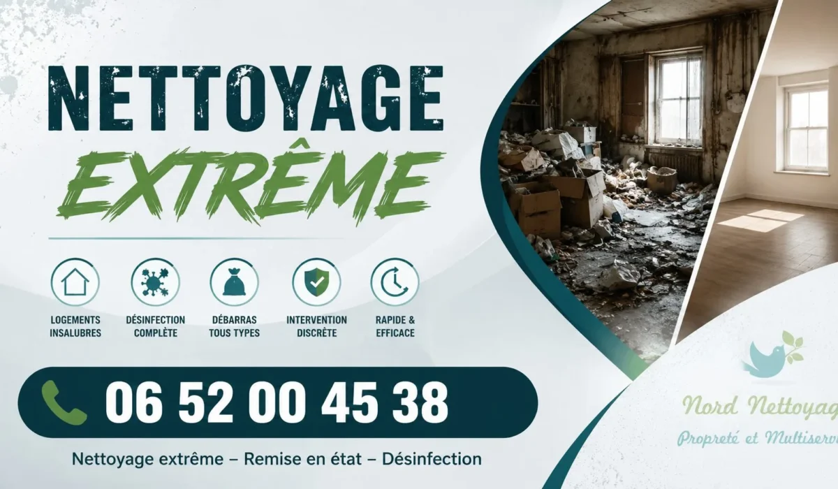 Héricourt : nos prestations de nettoyage extrême