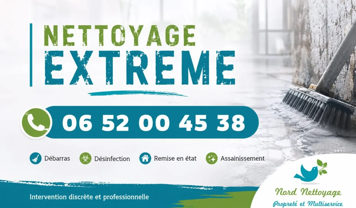 Hersin-Coupigny : nos prestations de nettoyage extrême