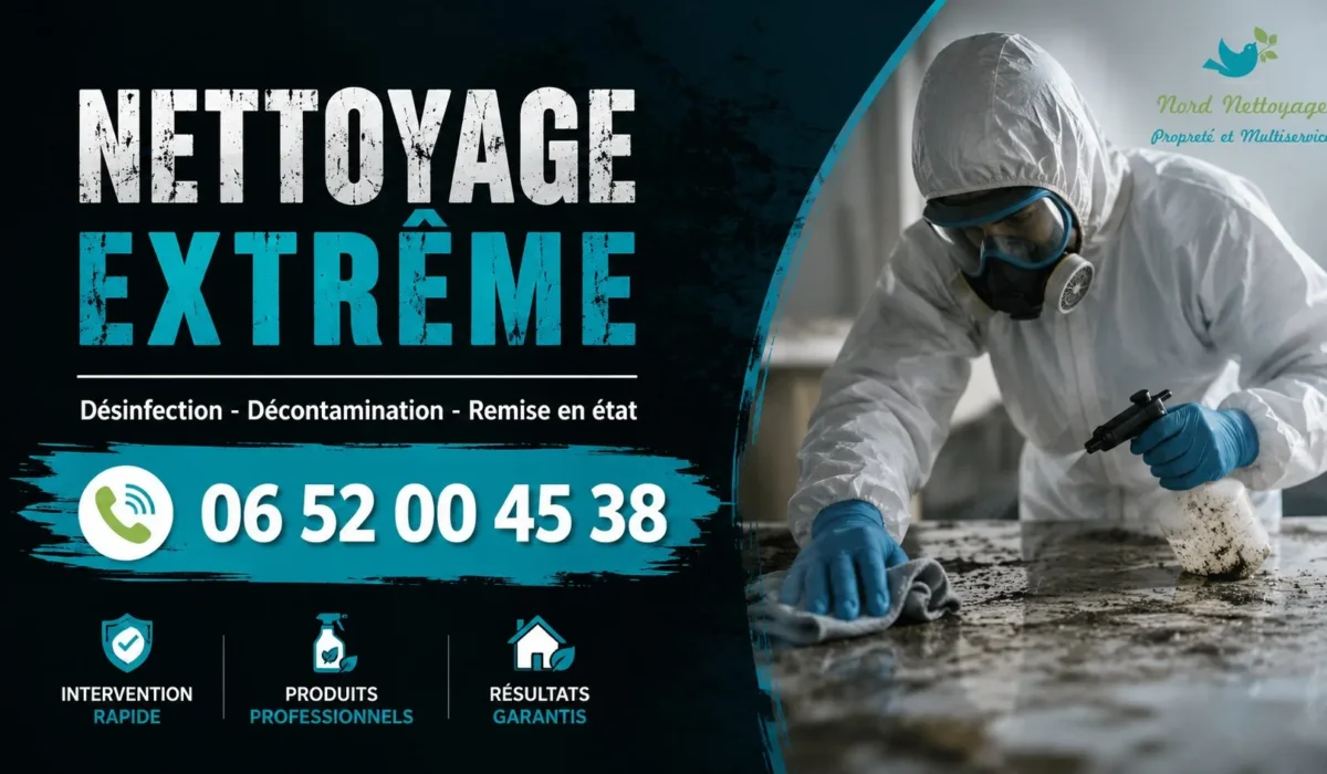 Hondschoote : nos prestations de nettoyage extrême