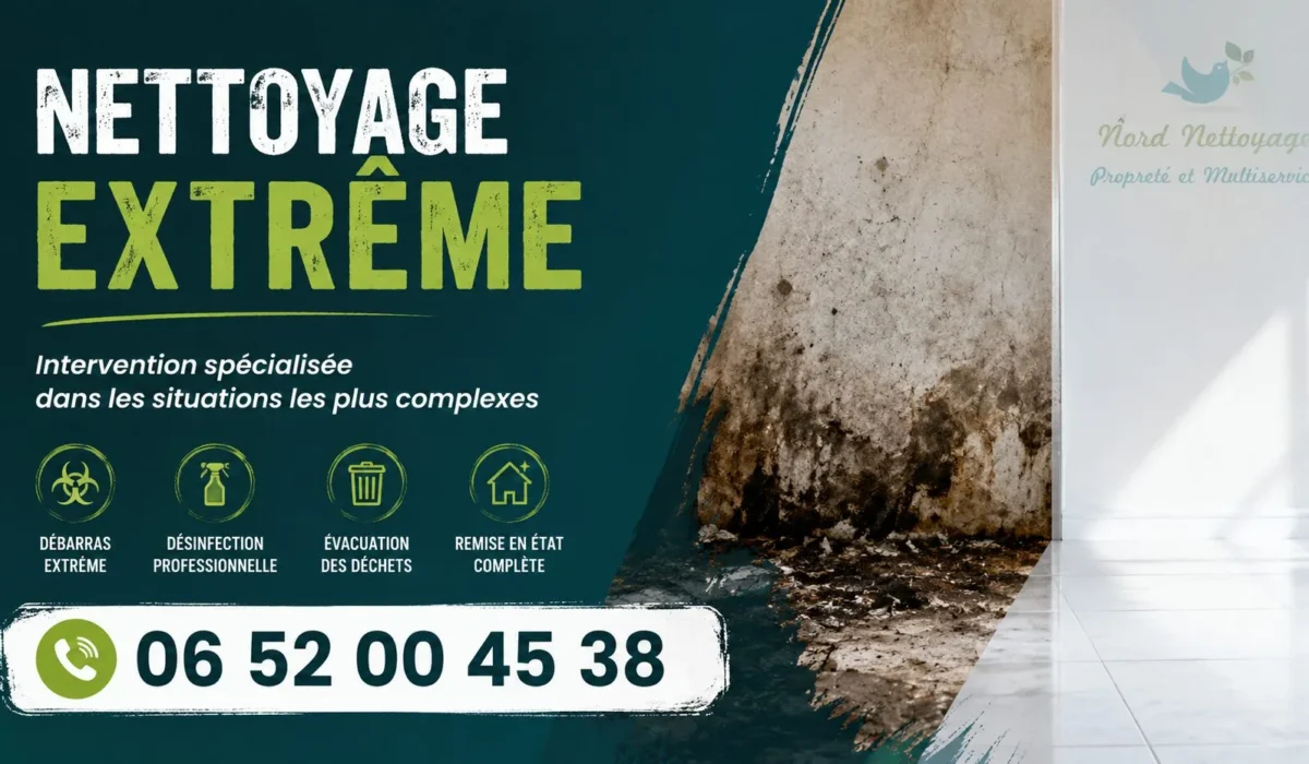 Houdan : nos prestations de nettoyage extrême