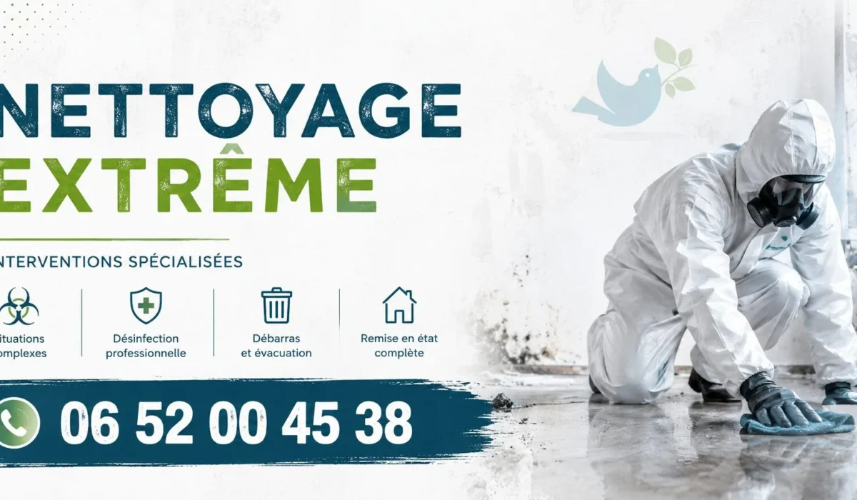 Houplin-Ancoisne : nos prestations de nettoyage extrême