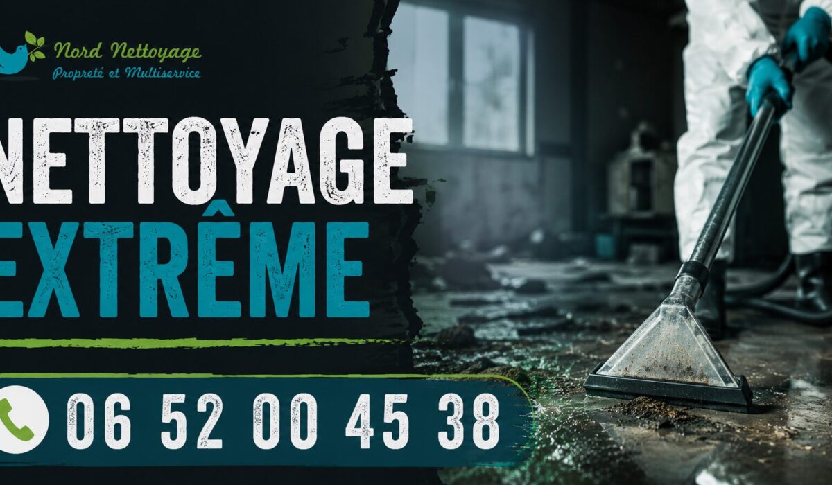 Nettoyage extrême à Huriel : intervention professionnelle pour logements insalubres, syndrome de Diogène, décès et sinistres.