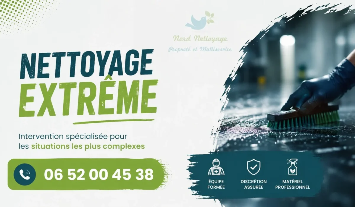 Issou : nos prestations de nettoyage extrême