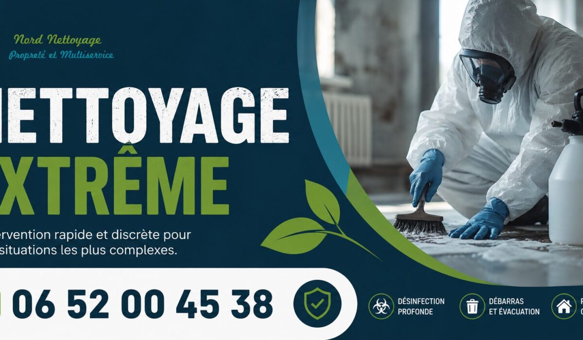 Service de nettoyage extrême à Ivry-sur-Seine avec désinfection, débarras et remise en état de logements insalubres.
